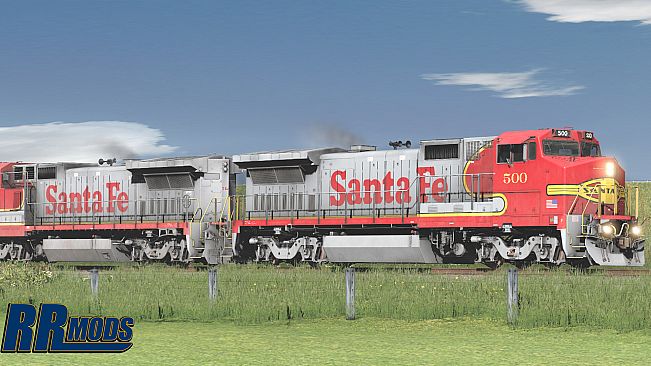 Trainz Plus DLC - ATSF B40-8W 500-559