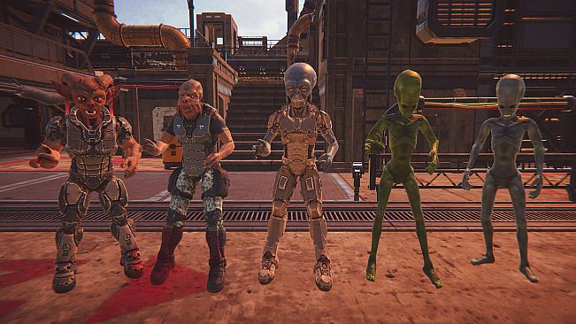 Sci-fi characters for Clip maker