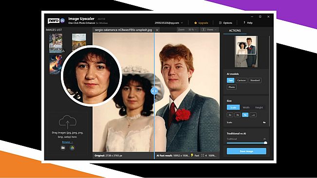 Nero AI Image Upscaler Pro 2025