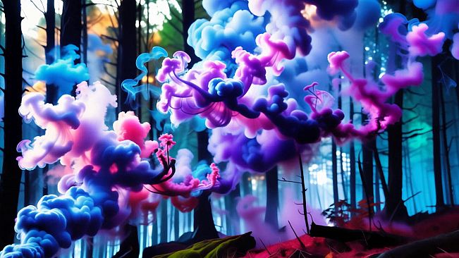 AI-VJ - Magic Forest 5 Visuals