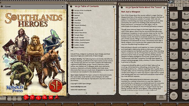 Fantasy Grounds - Southlands Heroes (5E)