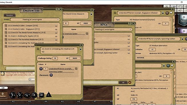 Fantasy Grounds - Feasting at Lanterngeist (PFRPG)