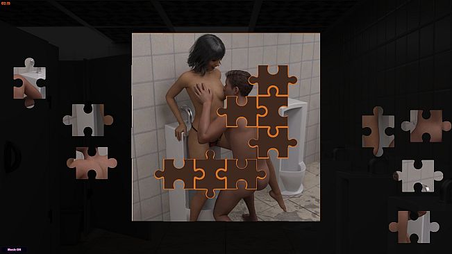 Jigsaw Novel - Public Toilet Sex