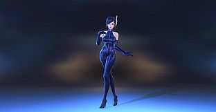 Angel Legion-DLC Tight Leather (Blue)