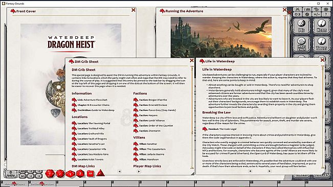 Fantasy Grounds - Dungeons & Dragons Waterdeep: Dragon Heist