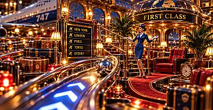 FIRST CLASS PINBALL FLIGHT 747