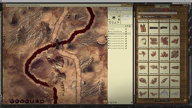 Fantasy Grounds - FG Abyss Map Pack