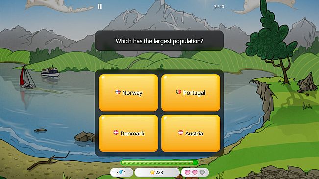 World Capitals Quizzer - Compare