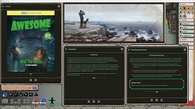 Fantasy Grounds - Fallout RPG - Into the Abyss