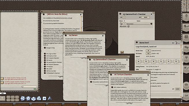 Fantasy Grounds - Mini-Dungeon #011: Buta No Shiro (5E)