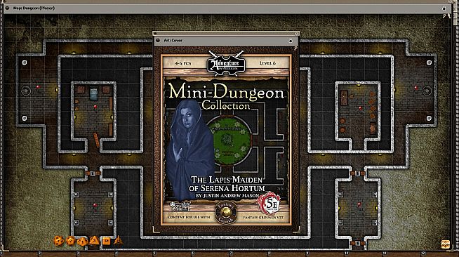 Fantasy Grounds - Mini-Dungeon #024: The Lapis Maiden of Serena Hortum (5E)