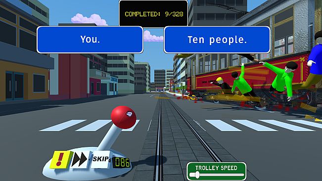 The Trolley Problem Game