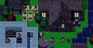 RPG Maker MZ - Krachware Fantasy Town Exterior Tileset