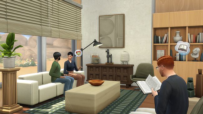 The Sims 4 Refined Living Room Kit
