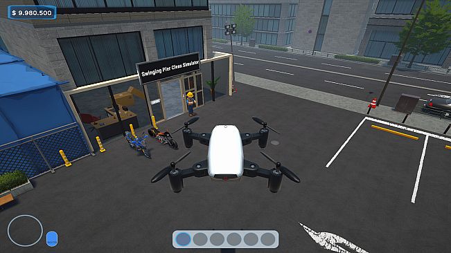 Swinging Pier Clean Simulator – Drone Pack