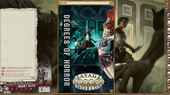 Fantasy Grounds - ETU: Degrees of Horror (Savage Worlds)