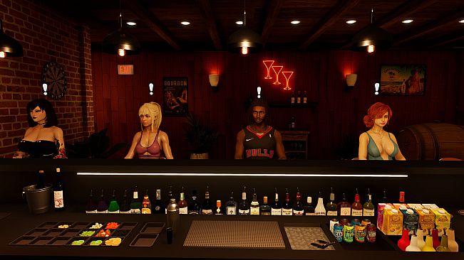 Behind the Bar