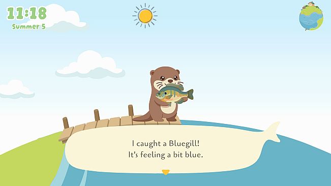 Little Otter's Fishing Life