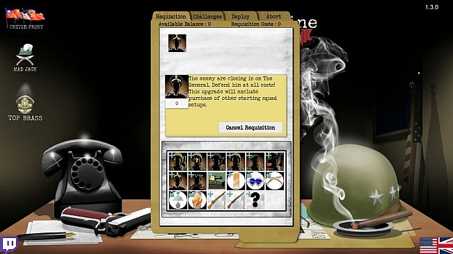 Skirmish Line - Top Brass