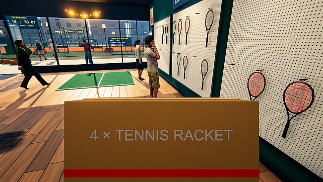 Tennis & Padel Shop Simulator