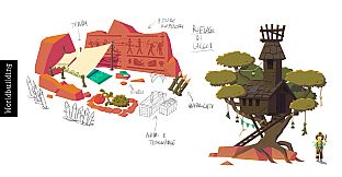 Dino Path Trail - Artbook