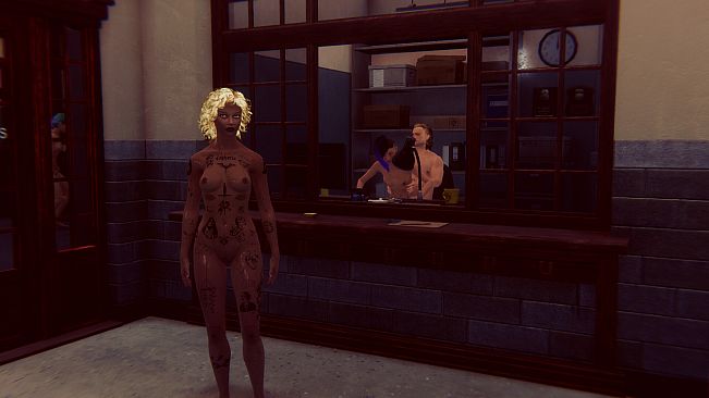 Cyberpunk women for Fuck in police