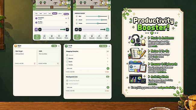 MyBiz: Pomodoro Desk Tycoon