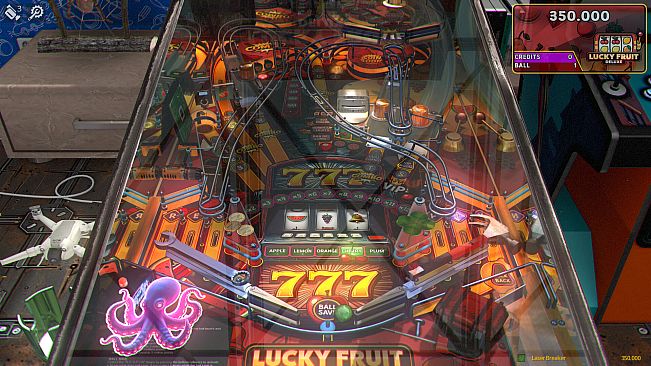 Zaccaria Pinball - Lucky Fruit Deluxe Pinball Table