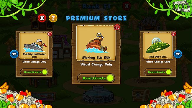 Bloons TD 5 - Steampunk Monkey Sub Skin