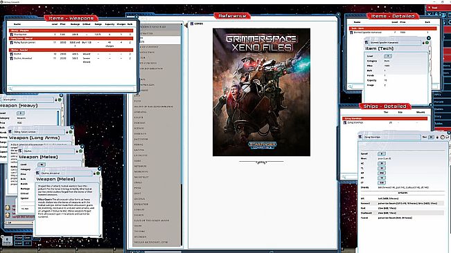 Fantasy Grounds - Grimmerspace Xeno Files