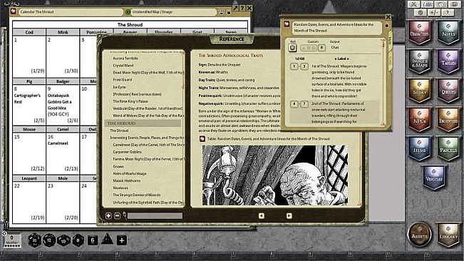 Fantasy Grounds - The Adventurer’s Almanac