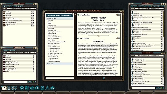 Fantasy Grounds - Fifth Edition Fantasy #14: Beneath the Keep