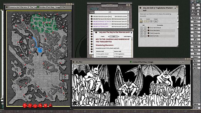 Fantasy Grounds - D&D Classics: D1-2 Descent into the Depths of the Earth (1E)