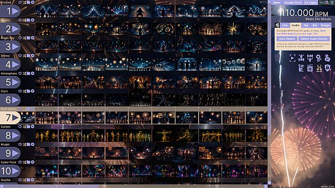 AI-VJ - New Year Visuals