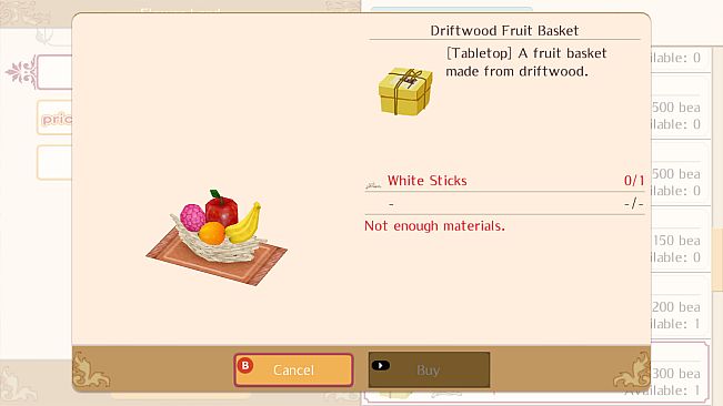 Rustic Furnishings - WorldNeverland - Daily Life in the Elnea Kingdom - Another Life Adventure