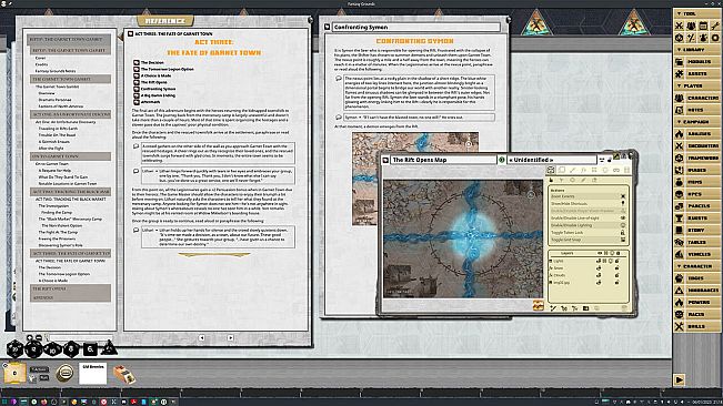 Fantasy Grounds - Rifts: The Garnet Town Gambit (Revised Edition)