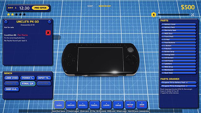 Console Repair Simulator