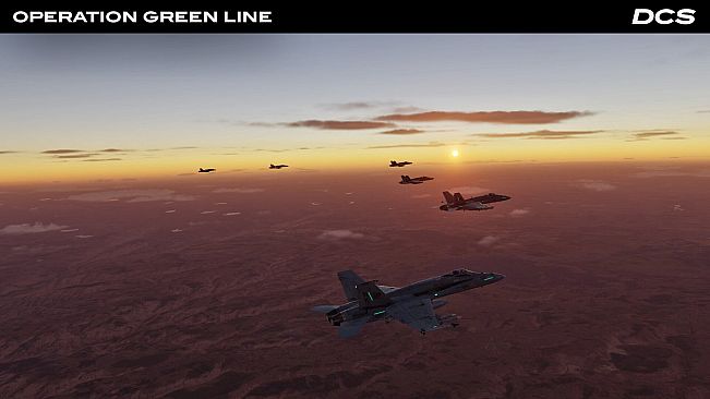 DCS: F/A-18C Operation Green Line by Badger633