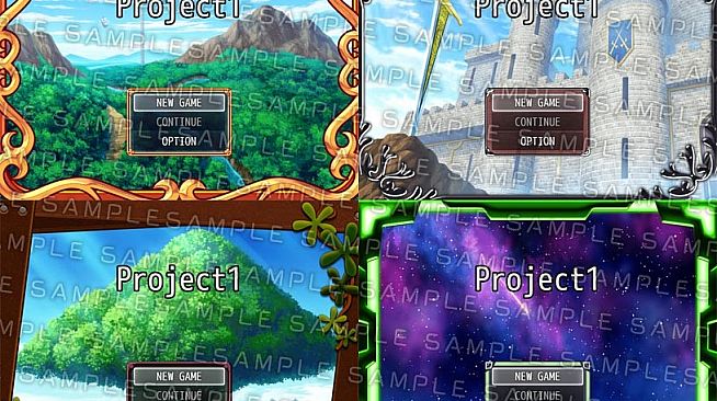 RPG Maker MV - Krachware User Interface Material Variety Pack