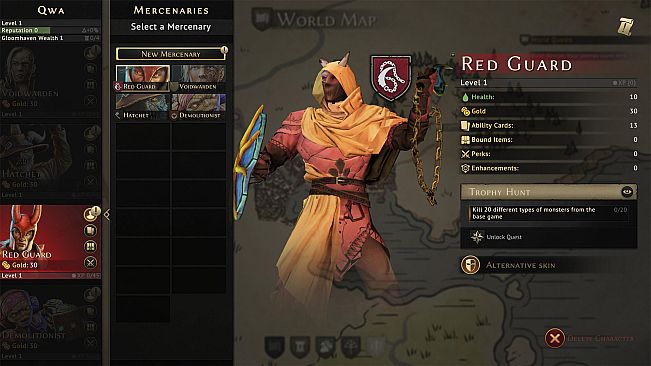 Jaws of the Lion Alternative Skins