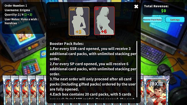 Card Streamer Simulator