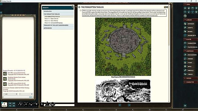 Fantasy Grounds - Dungeon Crawl Classics #111: Grave Robbers of Thracia