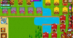 Bloons Monkey City - Bamboo City Walls