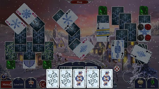 Jewel Match Solitaire: Winterscapes
