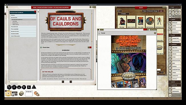 Fantasy Grounds - Savage Saturday Cinema: Of Cauls and Cauldrons