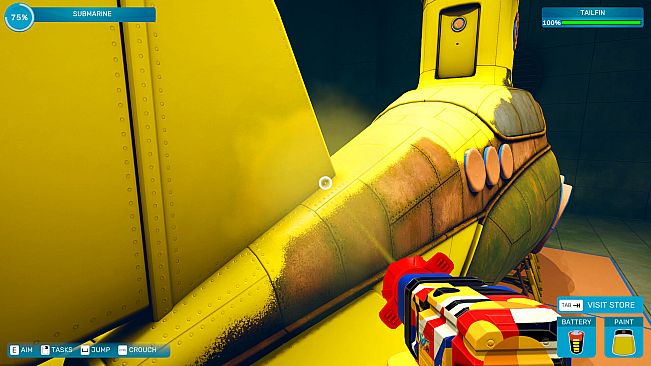 Spray Paint Simulator - Submariner