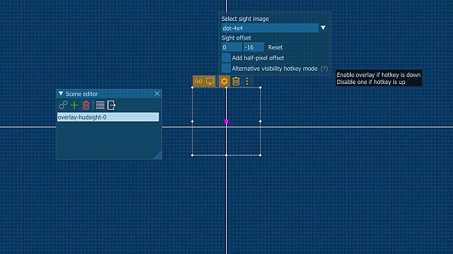 PlayClaw 7 - Custom Crosshair Overlay