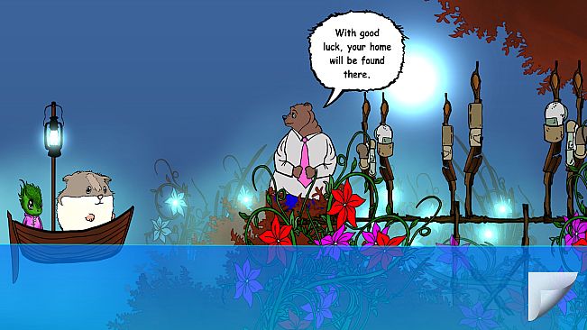 Visual novel for the kids: Lumi And Baby - Hamster And Baby Dragon