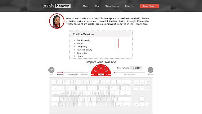 Mavis Beacon Teaches Typing
