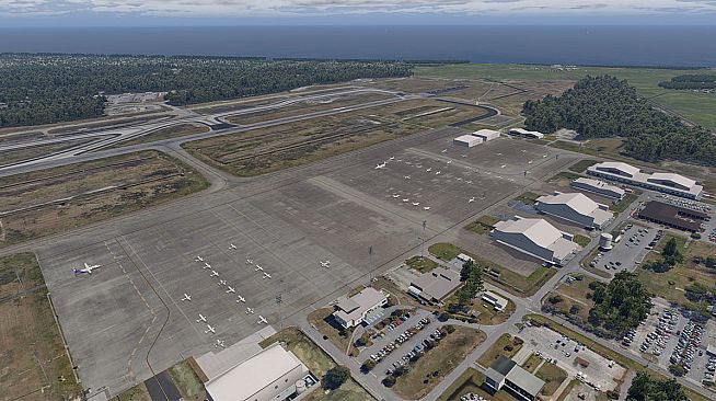 X-Plane 11 - Add-on: Verticalsim - KMYR - Myrtle Beach International Airport XP